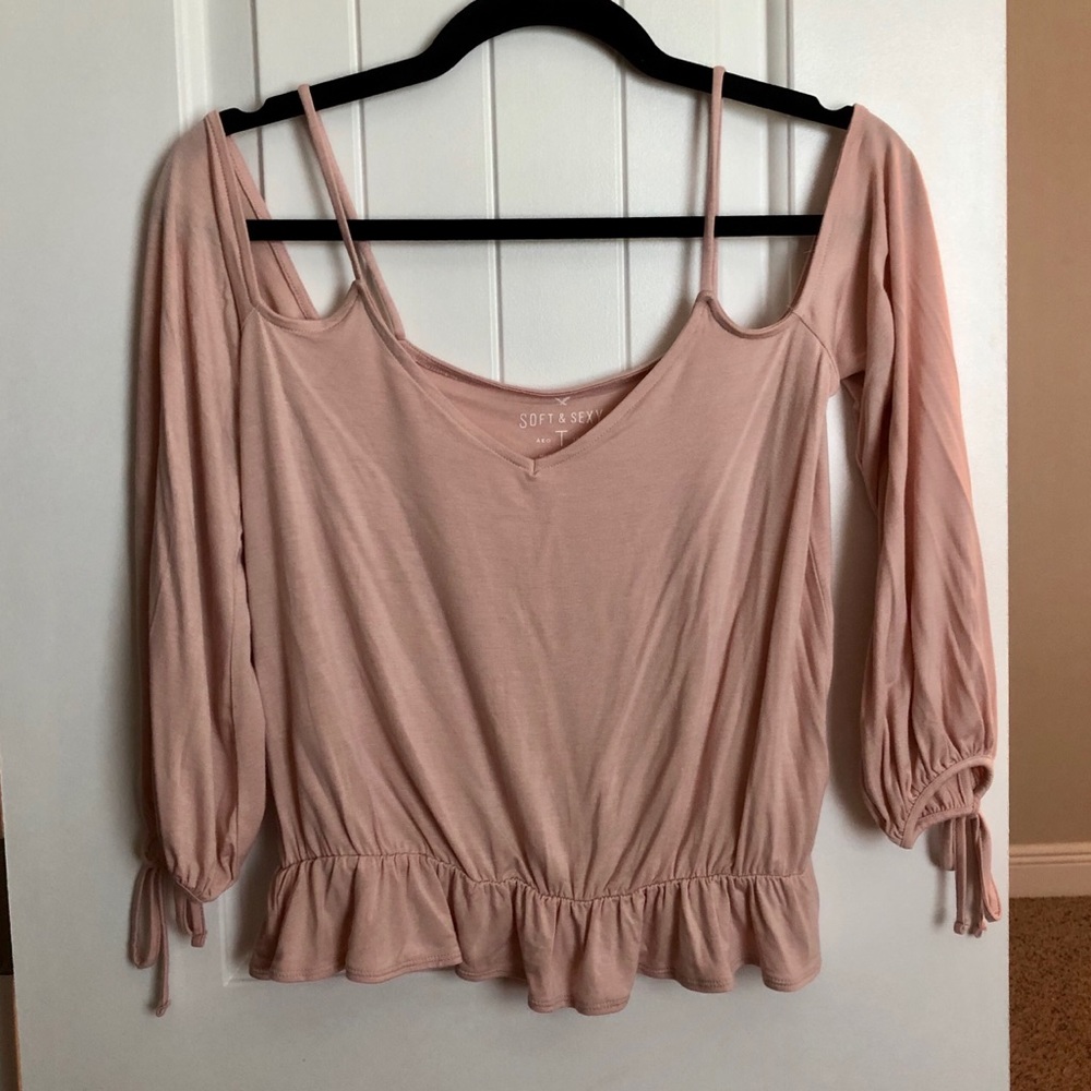 Baby pink American Eagle Top